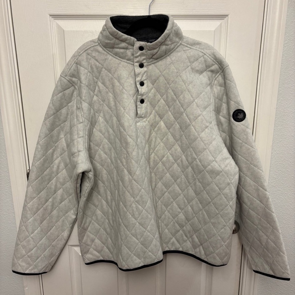 NWT CANADA WEATHER GEAR MEN QUILTED SNAP PLACKET SIZE XXL